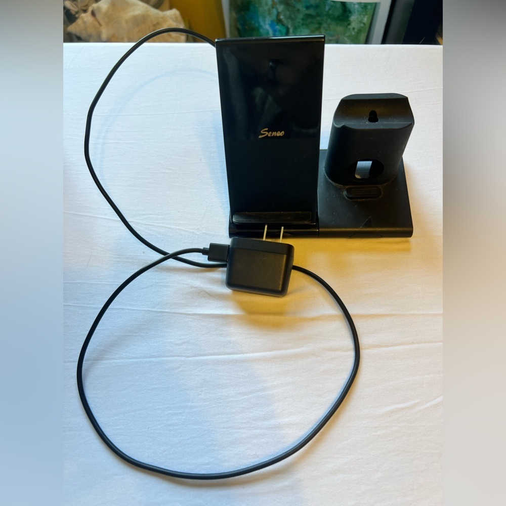 3/$15 Sense Black Charging Dock with Cable